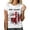 C-White109, variant on DHFJKG 4Th Of July Shirts For Women Short Sleeve Graphic Tees 1776-2026 250Th Anniversary USA T Shirt We The People Top