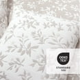 thumbnail image 6 of Lush Decor Floral Jacquard Reversible Soft Matelasse Quilt Set, 3 Piece Set, Full/ Queen, Neutral - Floral Bedding Set - Spring Decor - Queen Bedding - Cottage & Modern Farmhouse Decor, 6 of 12