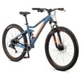 thumbnail image 2 of Mongoose Ledge X1 Mountain Bike, 27.5-in. Wheels, Adults Ages 14+, 7 Speeds, Teal, 2 of 7