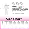 thumbnail image 4 of Manyakai Kids Boys Girls 2 Pieces Sport Tracksuit Pullover Hoodies Long Sleeve Sweatsuit Hoodie Light Purple 140, 4 of 4