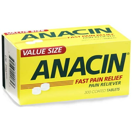 Insight Pharmaceuticals Anacin Pain Reliever, 300 ea