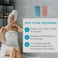 thumbnail image 3 of 2025 New Spirittion Magic Super Soft Exfoliating Bath Sponge, Upgraded 3D Exfoliating Radiant Skin Sponge for Adults&Children&Pregnant&Home, Bath Towel for Body& Foot, 3 of 8