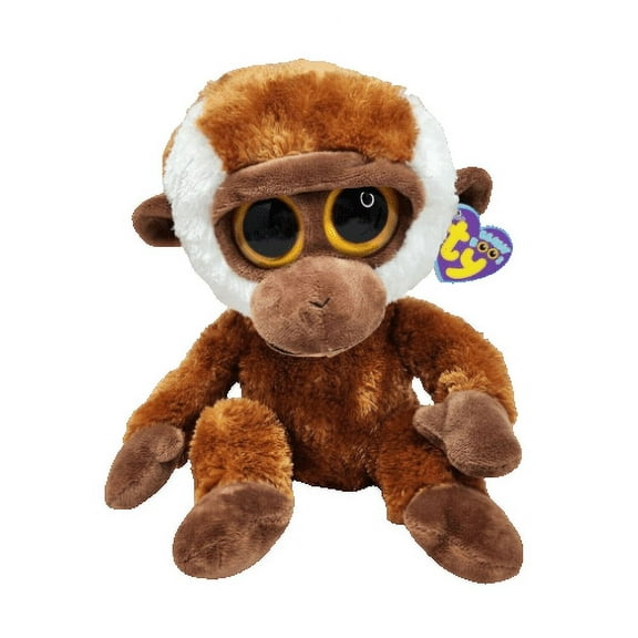 TY Beanie Boos - Bongo The Orangutan (Solid  Eyes) Small 6" Plush