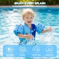 thumbnail image 2 of Koorium Swim Vest,Pool Floats Life Jacket for 33-66lbs,Flotation Swimming Water Wings with Arm Floaties Bands for Pool Beach Water Play, 2 of 9