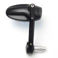 thumbnail image 2 of 2Pcs Motorcycle Bar End Black Rearview Side Mirrors for Triumph Speed Triple, 2 of 7