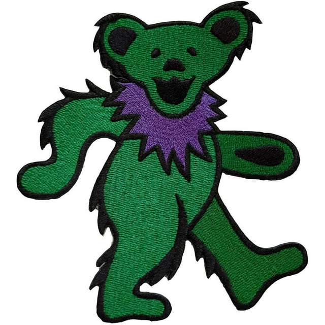 Grateful Dead Dancing Bears Patch Thermocollant