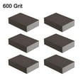 thumbnail image 1 of 6 Pcs Éponge Fine Résistante à l'Usure Double Face pour Broyage de Sable Bloc de Sable 600 Grains, 1 of 9