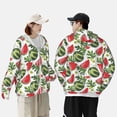 thumbnail image 5 of Picia Watermelons Women's Men's UPF 50+ Sun Protection Hoodie Shirt Long Sleeve SPF Fishing Outdoor UV Hiking Lightweight Shirts-3X-Large, 5 of 9