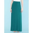 thumbnail image 3 of Made by Johnny Women's Fold-Over Maxi Skirt XXL JADE, 3 of 6