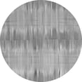 thumbnail image 1 of Ahgly Company Indoor Round Abstract Gray Contemporary Area Rugs, 3' Round, 1 of 1