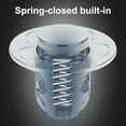 thumbnail image 2 of Hadanceo Pop-up Sink Drain Stopper Easy Installation  Basin Bounce Sink Drain Plug Replacement Rust-proof Excellent for Bathroom, 2 of 7