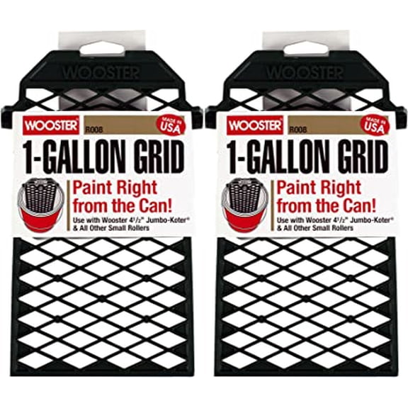 Wooster Genuine 1-Gallon Grid 1 Gallon Grid 2-Pack, R008-2PK