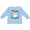 AE-Light Blue, variant on Inktastic My Second Christmas Santa with Candy Canes Boys or Girls Long Sleeve Toddler T-Shirt