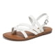thumbnail image 2 of Zapatos Playa Mujeres Sándalo Casuales Con Verano Punta Abierta (42) White, 2 of 9
