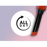 COVERGIRL Exhibitionist Ultra-Matte Lipstick, 675 All Abuzz, 0.09 oz, Transfer-Proof, Lipstick, Matte Lipstick, Long Lasting Lipstick, No Cracking or Flaking, Increases Lip Moisture