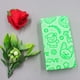 thumbnail image 4 of Injueey Esponja de baño portátil reutilizable lavable Color sólido removedor de piel muerta hogar ducha pierna brazo cuerpo hombro esponjas Juegos de accesorios de baño Verde Injueey HA002625-02, 4 of 6