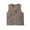Khaki, variant on Womens Plus Size Fleece Vest Sleeveless Lightweight Soft Sherpa Buttons Front Gilet Casual Fall Winter Warm Comfy Jacket with Pockets