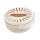 thumbnail image 5 of Colador de alimentos para cocina, cuenco con asa, portátil, con tapa para nevera Marrón, 5 of 9