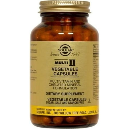 UPC 033984017764 product image for Solgar Multi II Vegetable Capsules, 180 Ct | upcitemdb.com