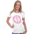 thumbnail image 3 of Courage Strength Love Life Support Womens Slim Fit Graphic Tee Brisco Brands L, 3 of 5