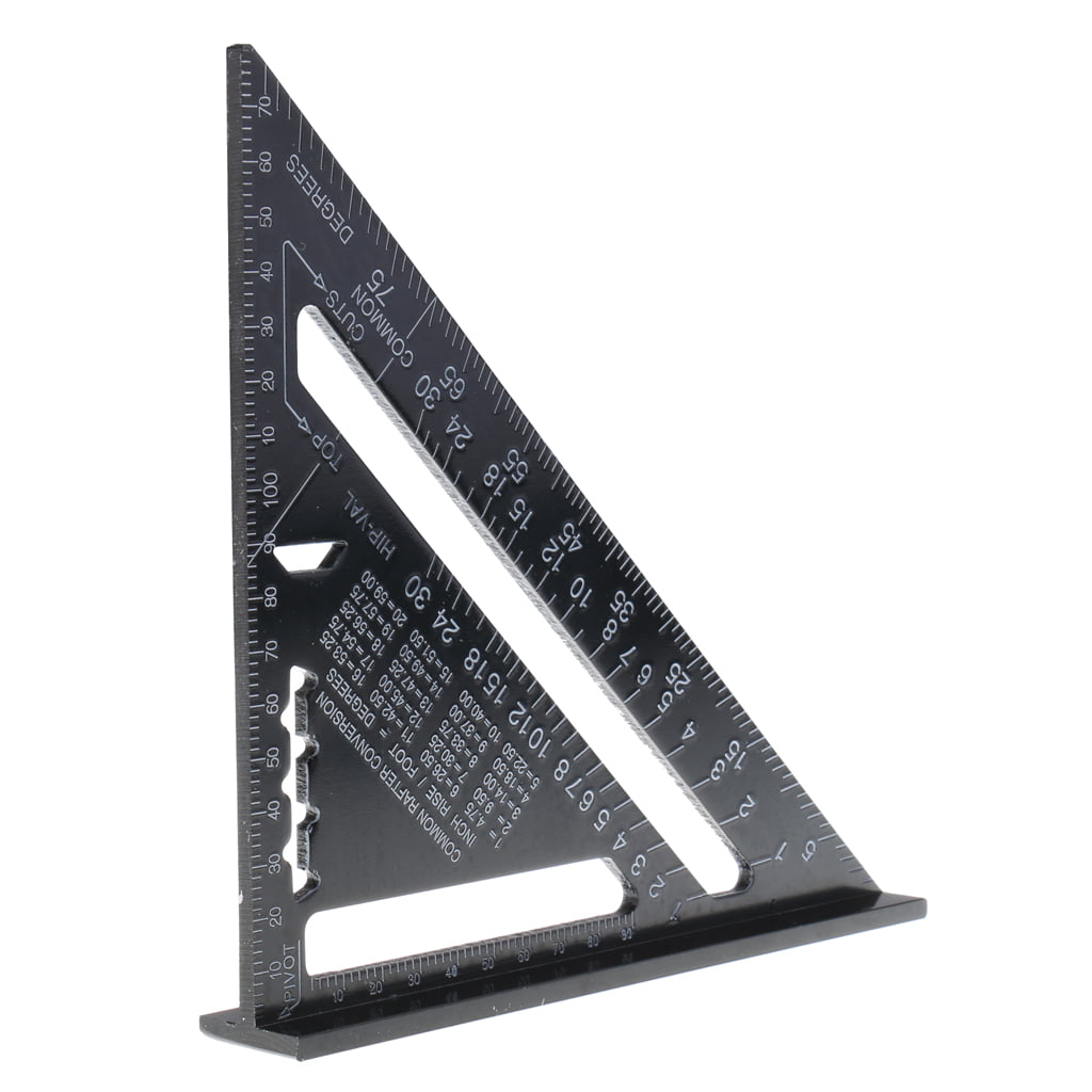 Metric System Ruler Protractor Miter Triangle Angle Square Speed Square Rafter 