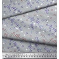 thumbnail image 3 of Soimoi Rayon Fabric Flower Artistic Decor Fabric Printed Yard 56 Inch Wide, 3 of 3