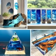 LET'S RESIN Deep Pour Epoxy - 51OZ, 2-4 Inch Clear, Bubble-Free for Resin Tables, Wood & Art Crafting, Mix Ratio: 2:1