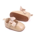 thumbnail image 5 of nvzhuang Baby Girls Princess Shoes  Mary Jane Flats Dress Walking Shoes for Newborn Infant Toddler, 5 of 6