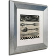thumbnail image 2 of Trademark Fine Art "Bistro Parisienne II" Canvas Art by Color Bakery White Matte, Silver Frame, 2 of 4