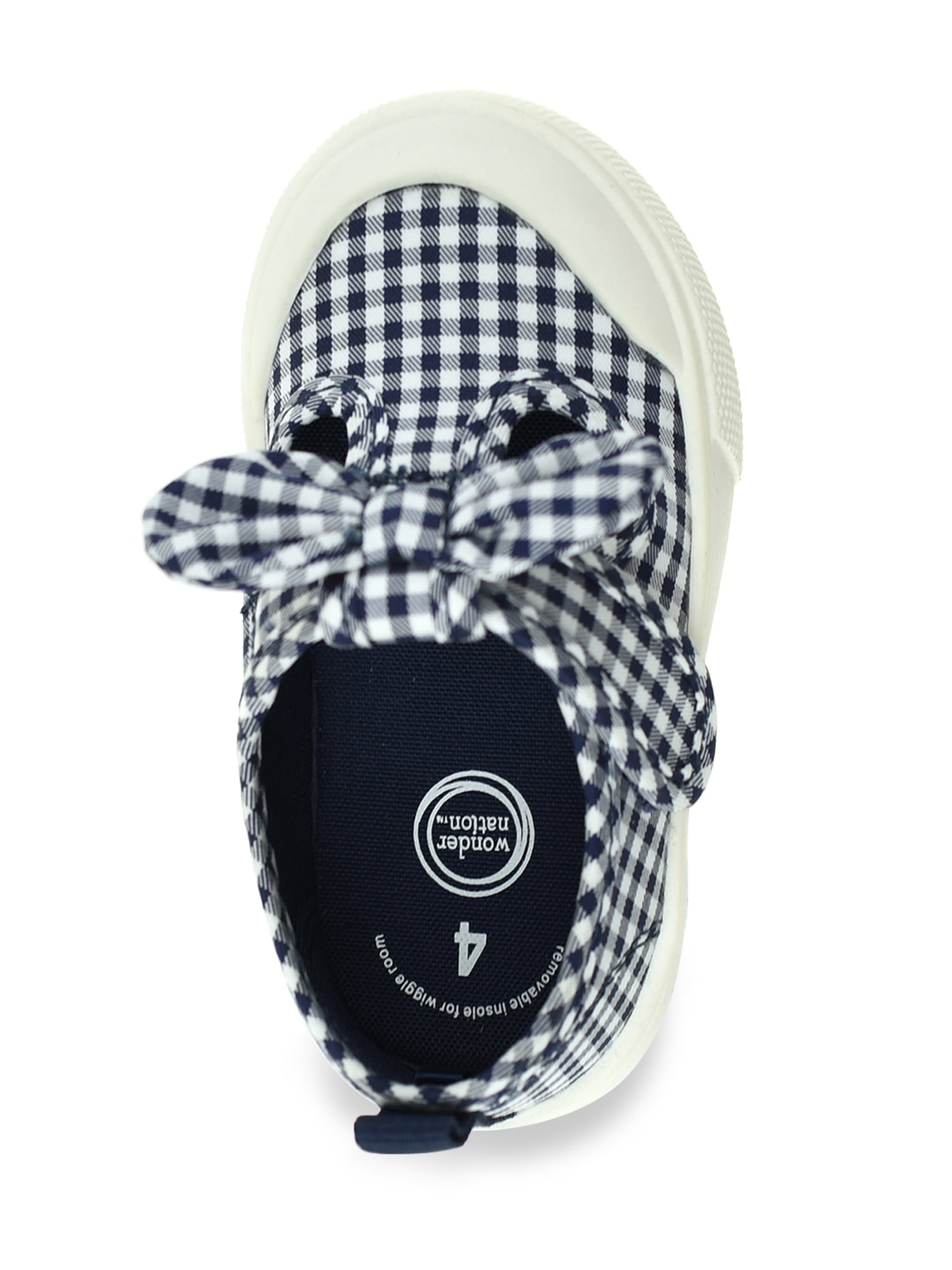 Wonder Nation Baby Girls Casual T-Strap Shoe