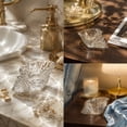 thumbnail image 4 of Adorno Decorativo de Concha de Cristal – Bandeja Transparente de Concha Marina para Guardar Objetos Pequeños, Ideal para Mesas de Estilo Costero Oceánico y Baños En El Hogar., 4 of 6