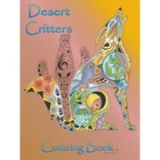Earthart International EACB-95833 EarthArt Coloring Book - Desert Critters