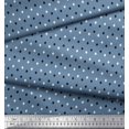thumbnail image 2 of Soimoi Polyester Crepe Fabric Diamond Shirting Print Fabric by The Yard 52 Inch Wide, 2 of 3