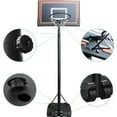 NiamVelo Adjustable Basketball Hoop with Stand & Wheels, Indoor/Outdoor