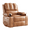 U072 two-color retro, variant on CazToi Faux Leather Electric Recliner Chair with Massage and Heat for Living Room, Bedroom, Nursery