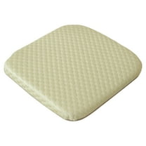 Ice Silk Gel Seat Cushion 16x16x1in Cooling Office Chair Pad Summer Breathable Mat Non-Slip Silicone Base Support