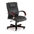 thumbnail image 1 of OFM Apex Mid Back Executive Leather Office Chair in Mahogany, 1 of 1