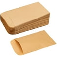 thumbnail image 1 of 100 Pcs Small Coin Envelopes, 2.4 x 3.9inch Mini Coin & Small Parts Envelopes Kraft Paper Mailing Envelopes for Packing or Storing Small Items, Wages, Coins, 1 of 7