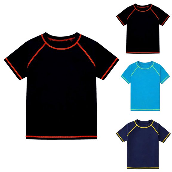 Girls' Rash Guard Sun Protection Swimming Shirt Athletic Girls Tops 11-12 Years