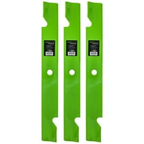 LawnRAZOR Blade for Exmark 103-6404 72 inch Deck Notched High Lift 3 Pack 810-CBL2460D