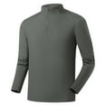 thumbnail image 1 of Ceisia Men's Slim Stand-Collar Half-Zip Sport Long-Sleeve Top Multi-Solid Gift, 1 of 3
