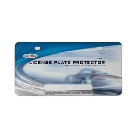 License Plate Protector, Clear, Custom, 92515 (Best Custom License Plate Frames)
