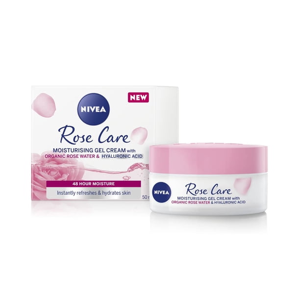 Crema Facial Nivea Rose Care 50 ml Gel Hidratante