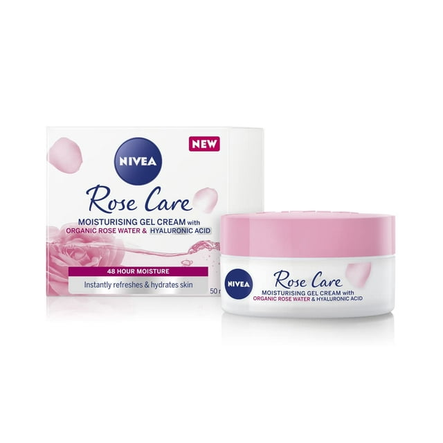 Crema Facial Nivea Rose Care 50 ml Gel Hidratante