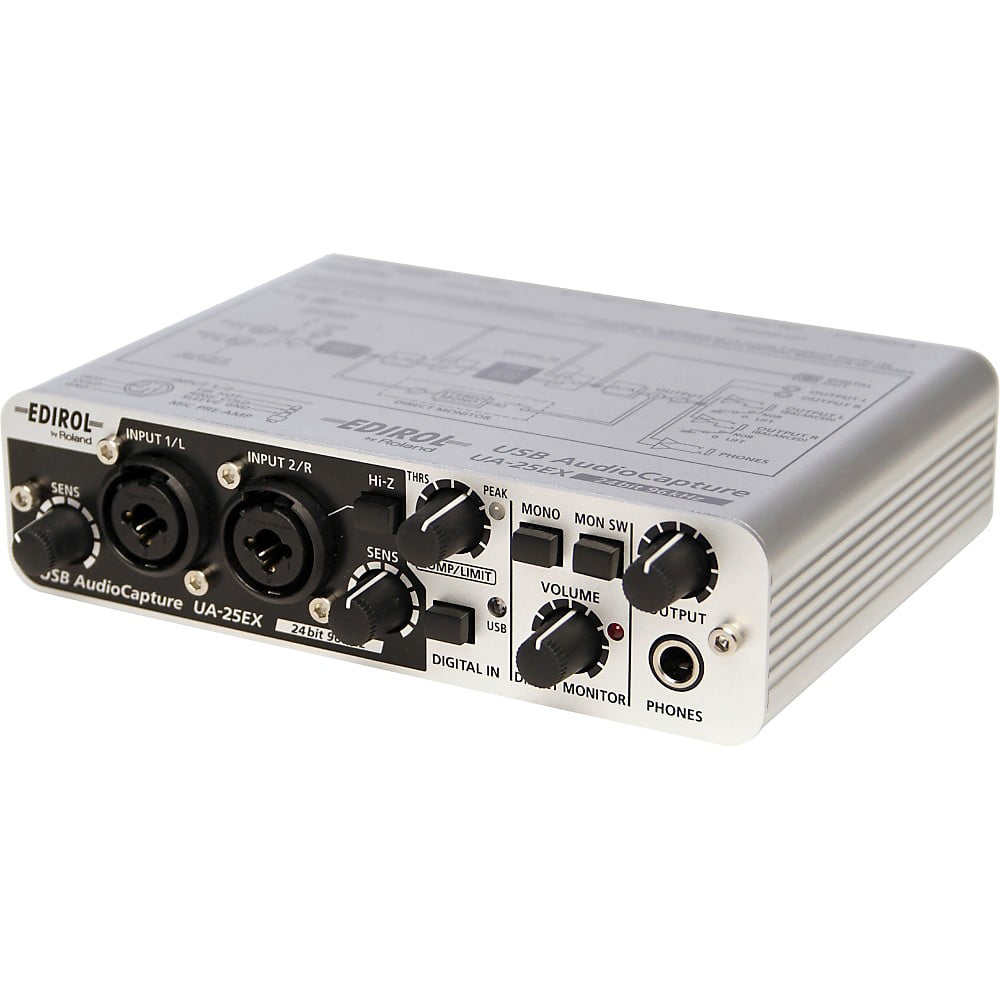 Edirol UA-25EX USB Audio Capture Recording Interface -