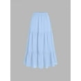 thumbnail image 2 of Tiered Maxi Skirt with Elastic Waist, 2 of 8