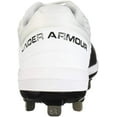 thumbnail image 3 of New Under Armour Yard Low ST Mens Size 8 Black/White Baseball Cleats, 3 of 8