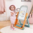 thumbnail image 2 of Infans Kids Easel w/Chair Art Easel for Kids Height Adjustable Art Easel Set for Kids, 2 of 7