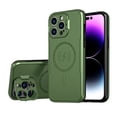 thumbnail image 1 of For iPhone 12 Pro, Case with Kickstand,MagSafe Compatible Case with Built-in Camera Cover,Slim Shockproof Dustproof Case Cover, purple, 1 of 6