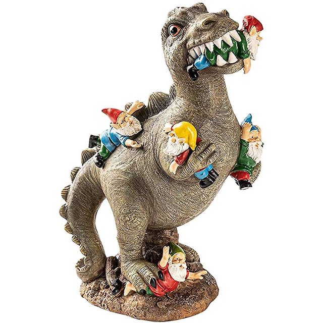 Estatua de jardín, estatuilla de animales para jardín, adorno de resina para su hogar o jardín, decoración al aire libre